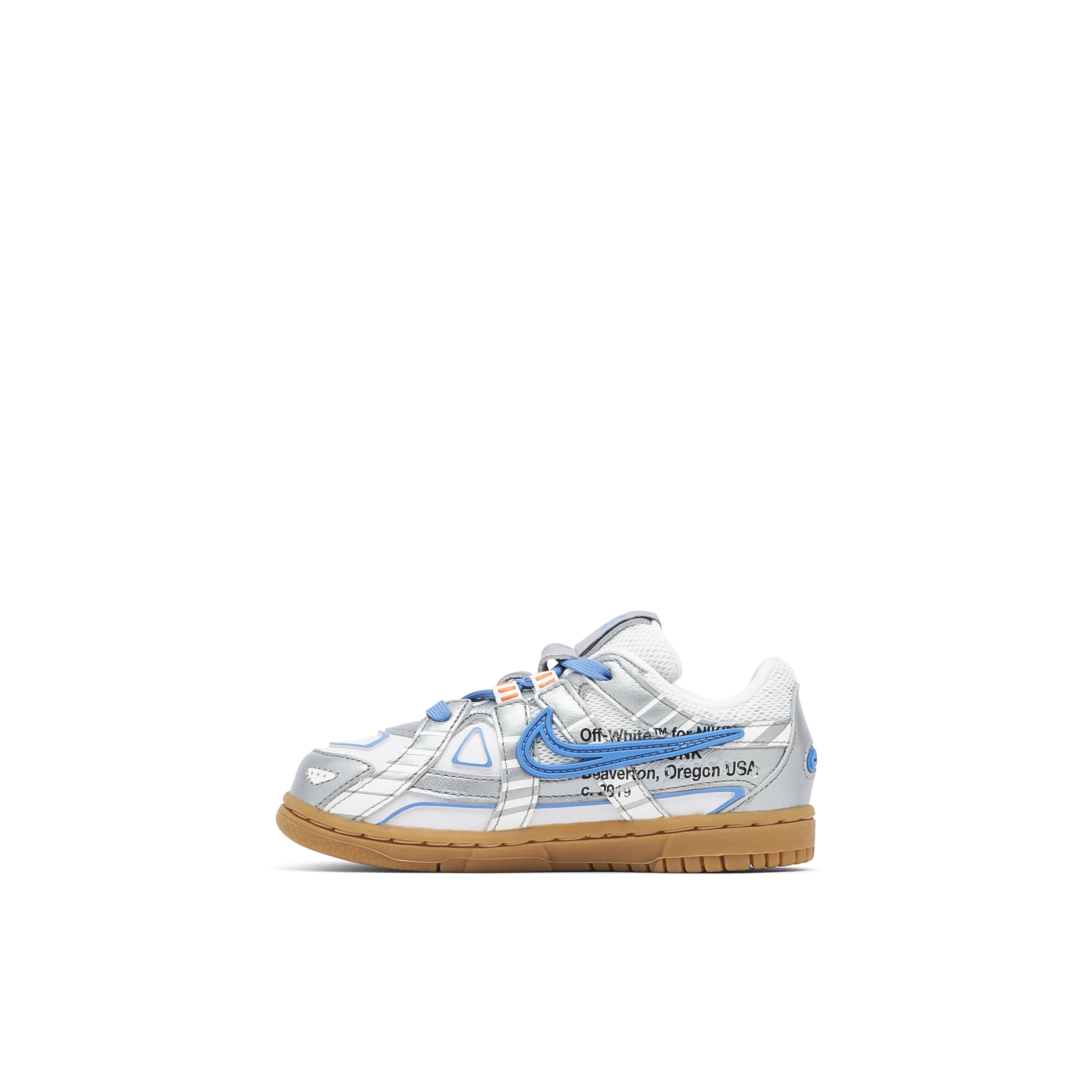 Nike Air Rubber Dunk Off-White University Blue TD | CW7444-100 | Laced