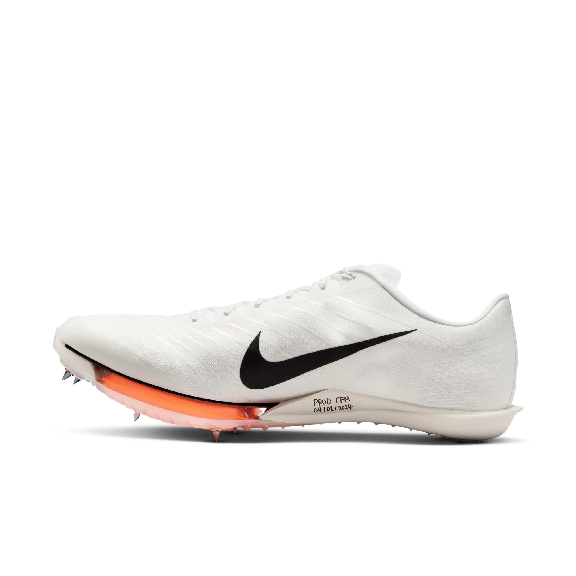 Nike Air Zoom Maxfly 2 Proto Running Spikes White / Black / Total Orange