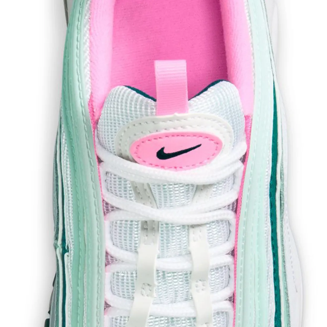 Nike Big Kids Air Max 97 (white / pink spell-geode teal-jade ice)