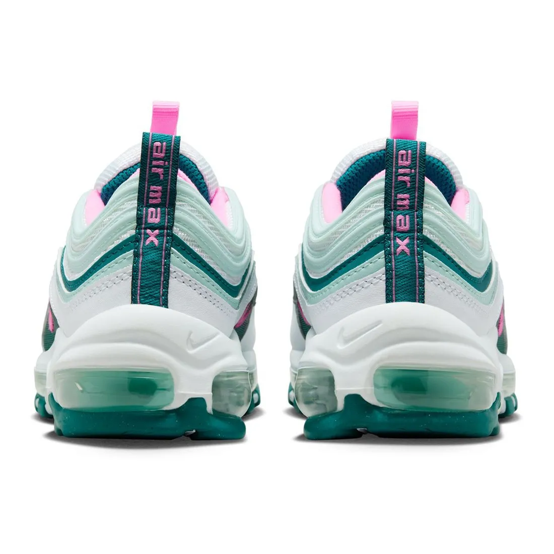 Nike Big Kids Air Max 97 (white / pink spell-geode teal-jade ice)