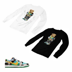 Nike Dunk Ben Jerry’s Matching Custom Designed Long Sleeve T shirt ND 1-2-19