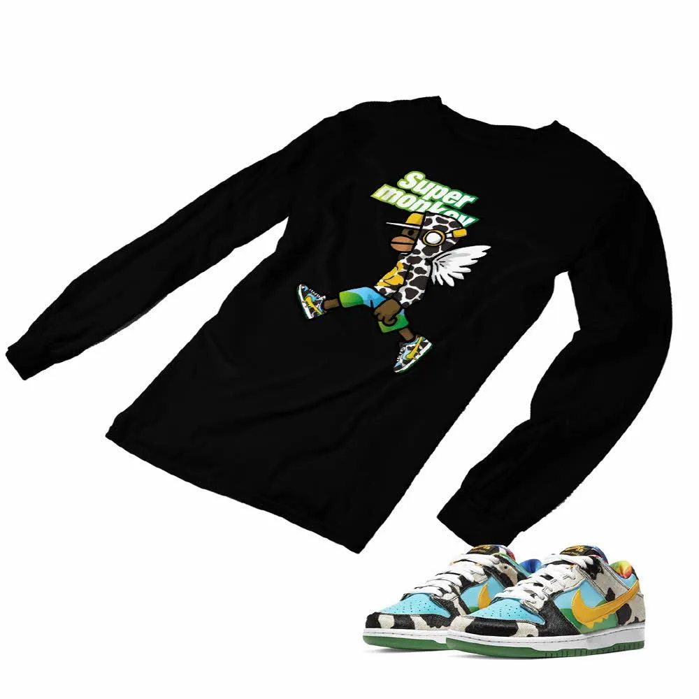 Nike Dunk Ben Jerry’s Matching Custom Designed Long Sleeve T shirt ND 1-2-9