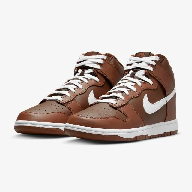 Nike dunk high (chocolate/ brown/ pecan/ cacao wow/ pecan/ white) men us 8-13 dj6189-200