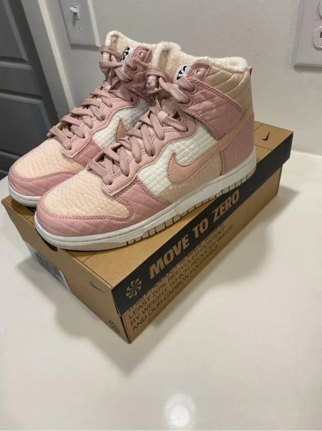 Nike Dunk High WMNS Next Nature Pink Oxford