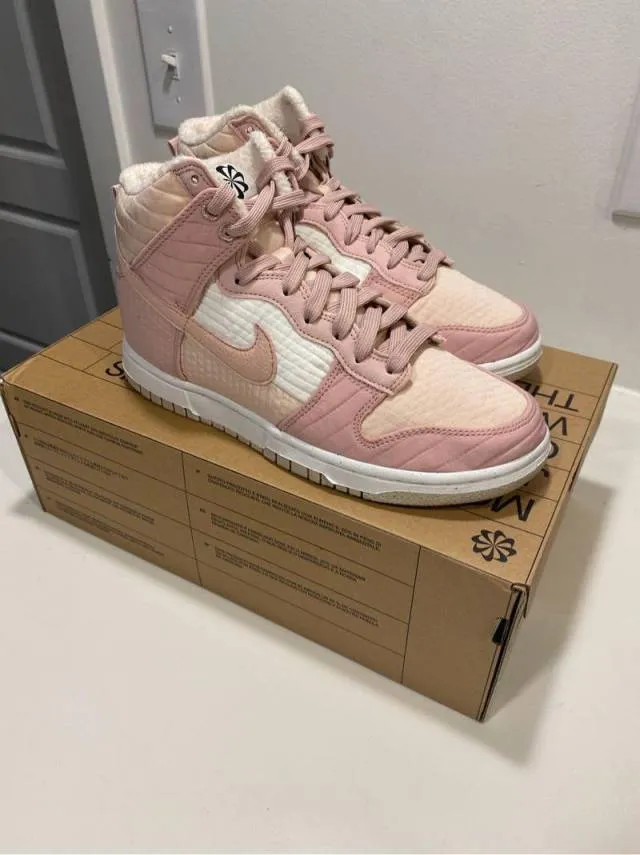 Nike Dunk High WMNS Next Nature Pink Oxford