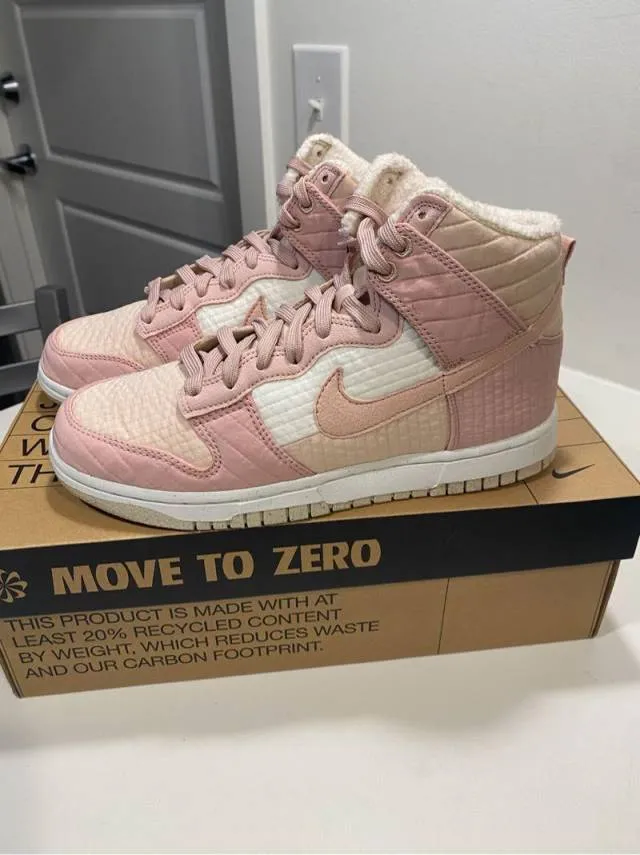 Nike Dunk High WMNS Next Nature Pink Oxford