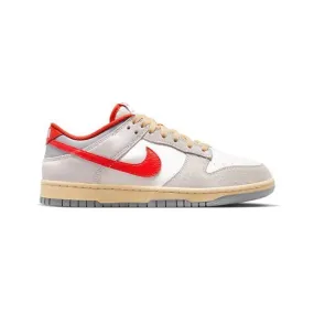 Nike dunk low 85 (athletic department/ cream/ sail/ photon dust/ light smoke grey/ picante red) men