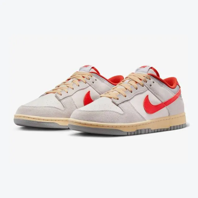 Nike dunk low 85 (athletic department/ cream/ sail/ photon dust/ light smoke grey/ picante red) men