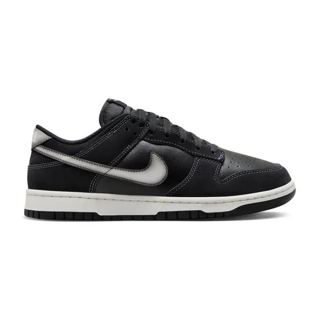 Nike dunk low (airbrush swoosh black/ black/ white/ anthracite) men us 8-13 fd6923-001