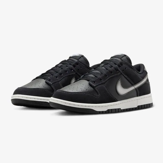 Nike dunk low (airbrush swoosh black/ black/ white/ anthracite) men us 8-13 fd6923-001