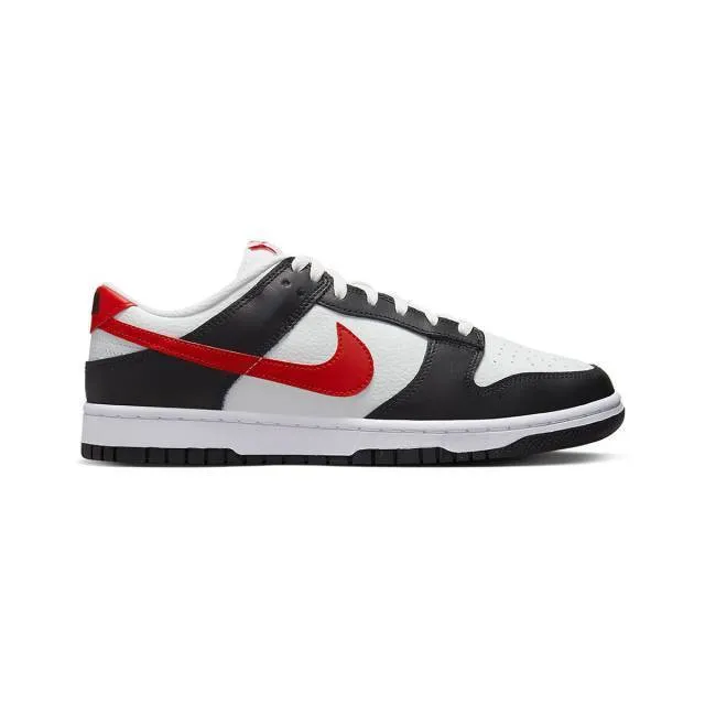 Nike dunk low (black white red/ black/ university red/ white) men us 8-13 fb3354-001