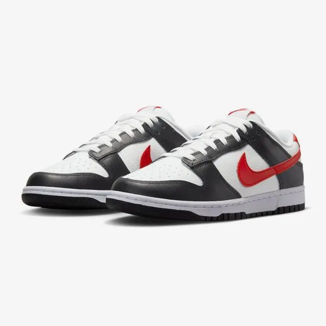 Nike dunk low (black white red/ black/ university red/ white) men us 8-13 fb3354-001