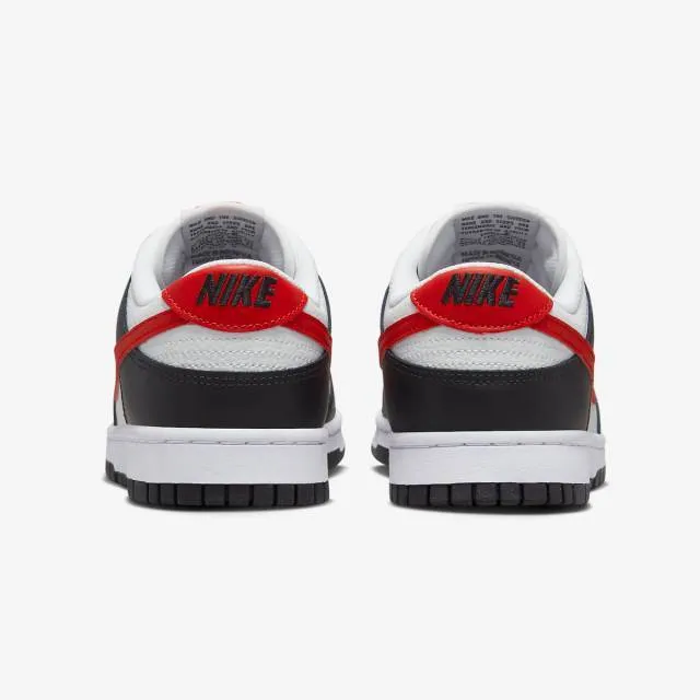 Nike dunk low (black white red/ black/ university red/ white) men us 8-13 fb3354-001