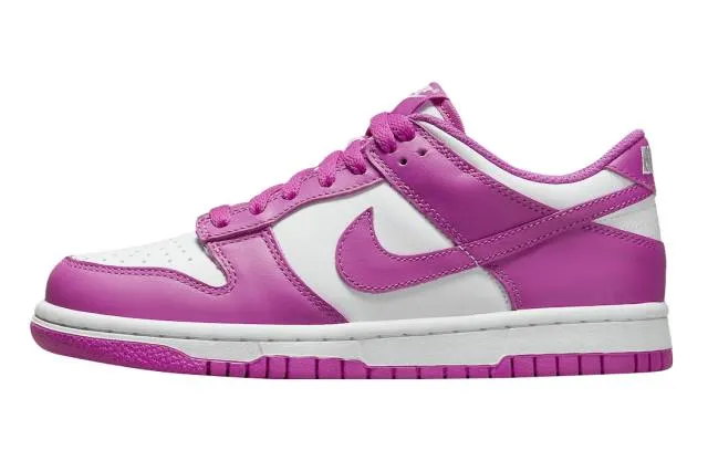 NIKE DUNK LOW GS ACTIVE FUCHSIA