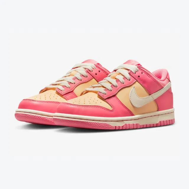 Nike dunk low gs (strawberry peach/ pink/ strawberry/ peach/ cream)  big kids 3.5y-7y dh9765-200