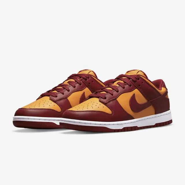 Nike dunk low (midas gold/ tough red/ white/ gold yellow) men us 8-13 dd1391-701