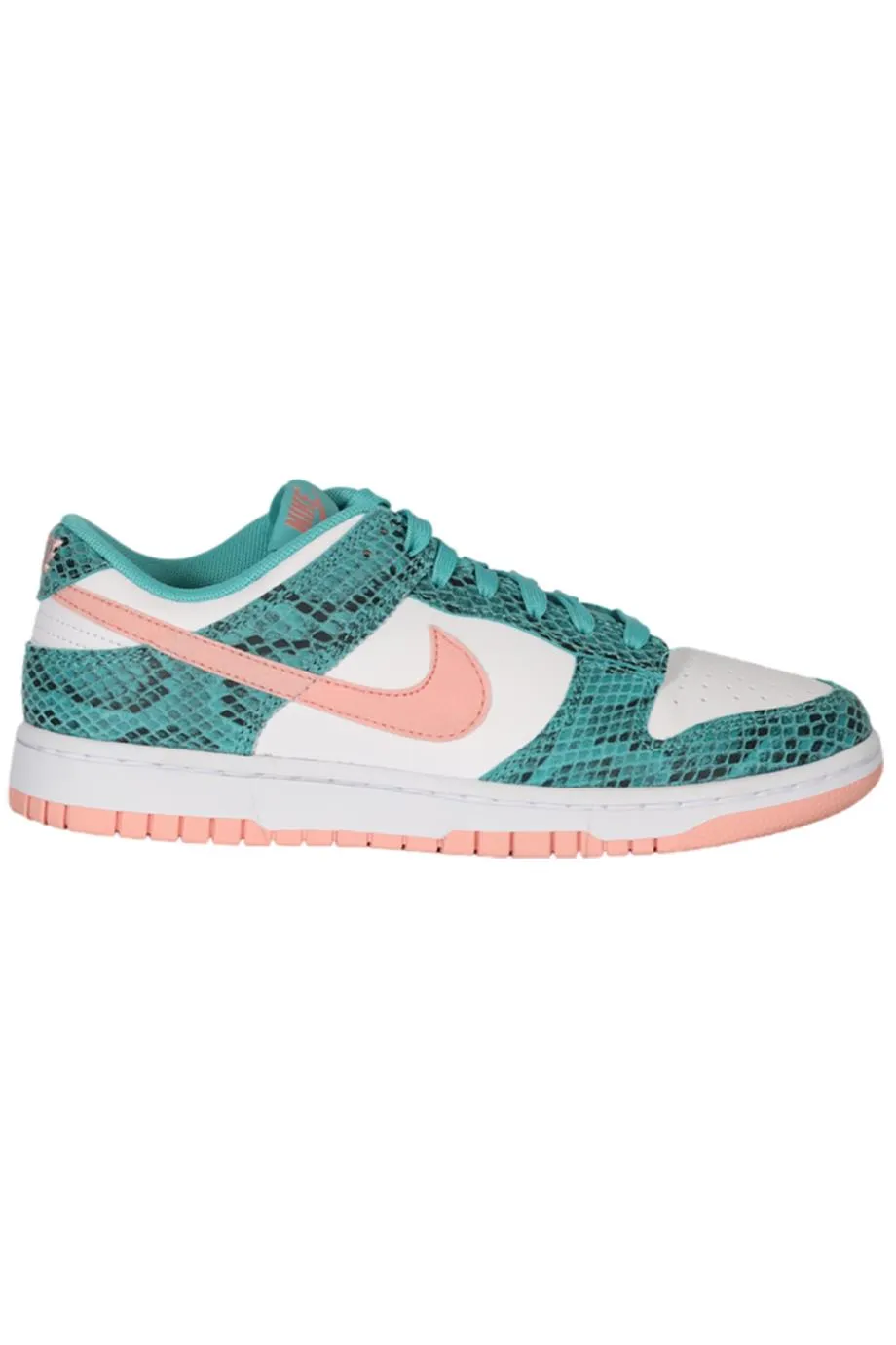 NIKE DUNK LOW WASHED TEAL LEATHER SNEAKERS EU 38.5 UK 5.5 US 8.5