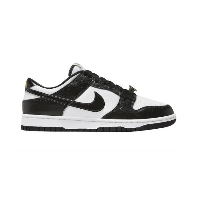 Nike dunk low (world champ white/ black/ metallic gold) men us 8-13 dr9511-100