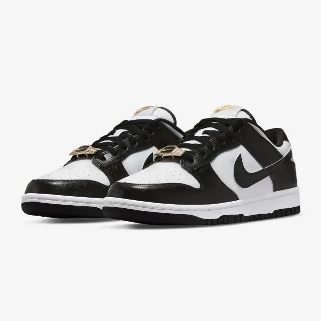 Nike dunk low (world champ white/ black/ metallic gold) men us 8-13 dr9511-100