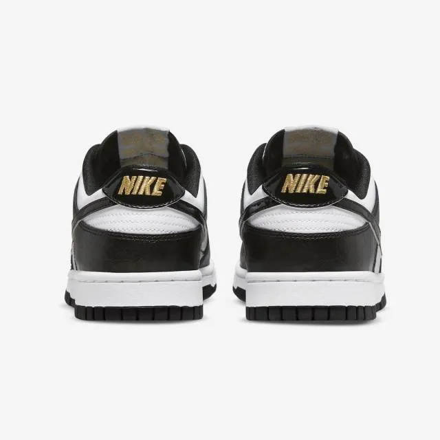 Nike dunk low (world champ white/ black/ metallic gold) men us 8-13 dr9511-100