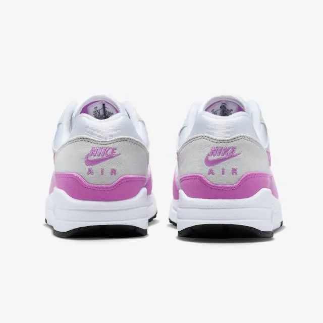 Nike women's air max 1 (fuchsia deam/ purple/ neutral grey/ fuchsia dream/ white/ black) sizes 6-10