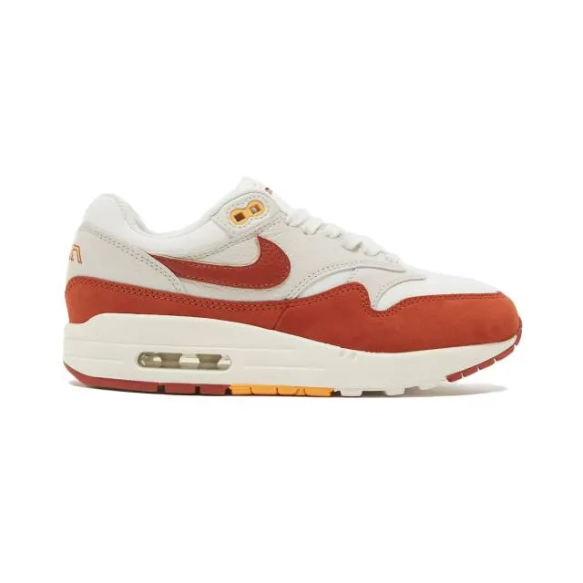 Nike women's air max 1 lx (rugged orange/ sail/ rugged orange/ light orewood brown/ sundial) sizes 6