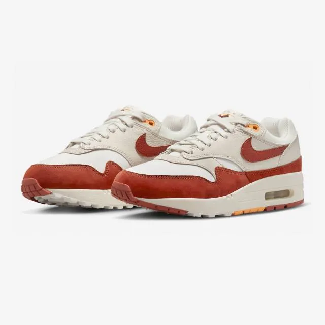 Nike women's air max 1 lx (rugged orange/ sail/ rugged orange/ light orewood brown/ sundial) sizes 6