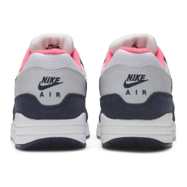 Nike women's air max 1 (midnight navy pink/ blue/ white/ midnight navy/ pure platinum) sizes 5-12 31