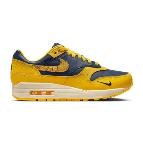 Nike women's air max 1 premium (michigan snakeskin co.jp michigan/ midnight navy/ varsity maize/ nat