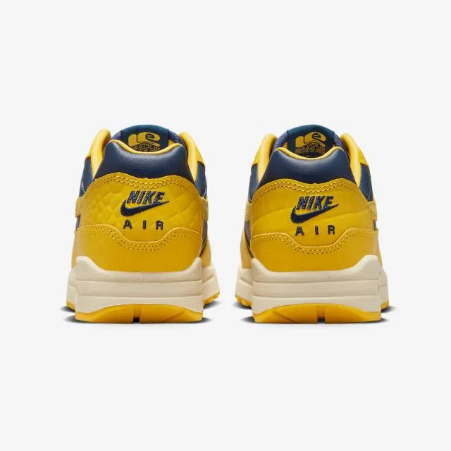 Nike women's air max 1 premium (michigan snakeskin co.jp michigan/ midnight navy/ varsity maize/ nat