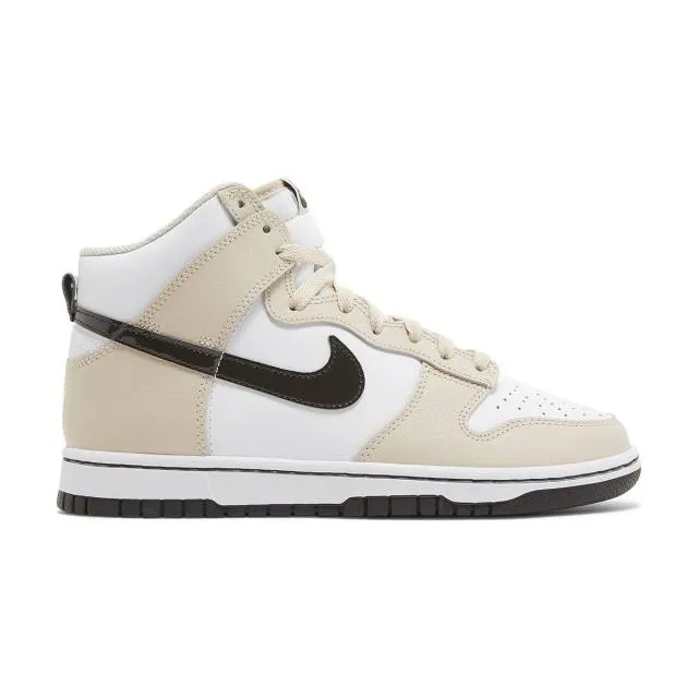 Nike women's dunk high (sanddrift/ white/ cacao wow/ sanddrift) sizes 6-10 fd9874-100