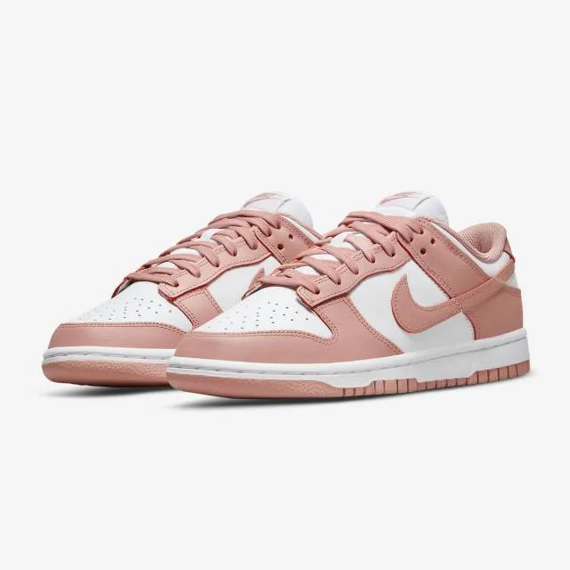 Nike Women's Dunk Low (Rose Whisper/ White/ Rose Pink) S...