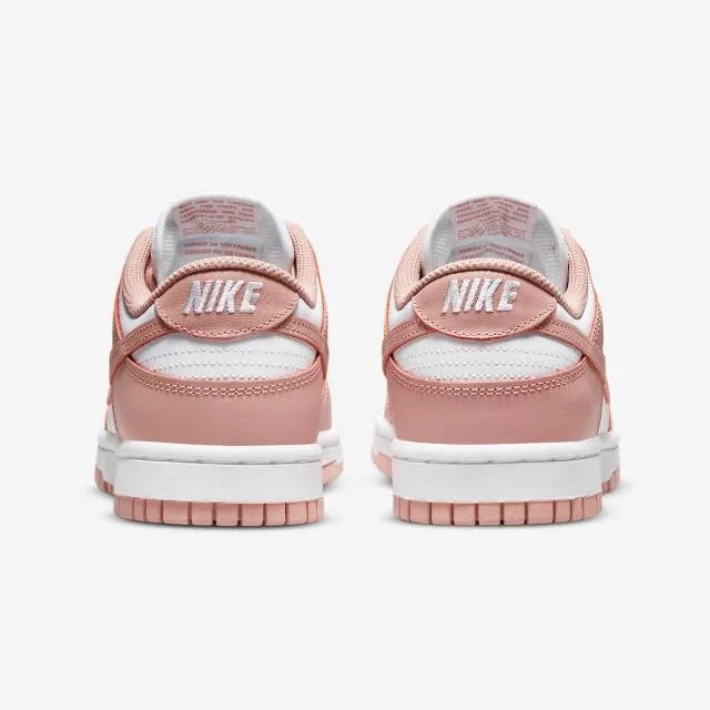 Nike Women's Dunk Low (Rose Whisper/ White/ Rose Pink) S...