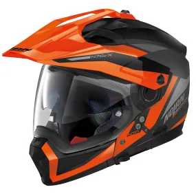 Nolan N70-2 X Stunner Helmet - Matt Black/Orange