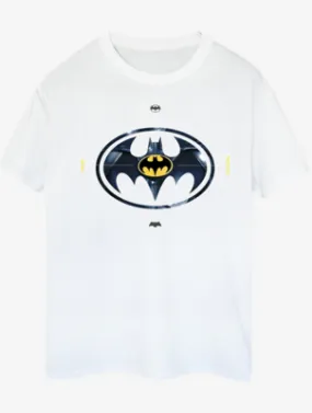 NW2 The Flash Batman Metal Logo Adult White T-Shirt | Men | George at ASDA