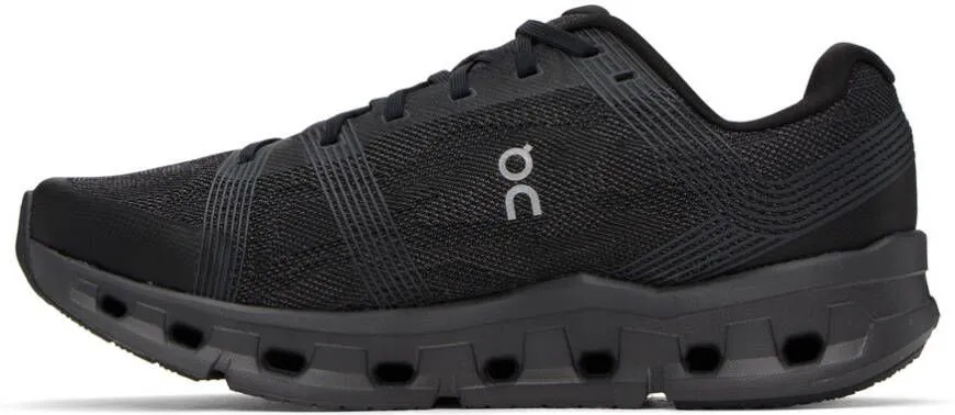 On Black & Gray Cloudgo Sneakers