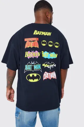 Plus Batman License T-shirt | boohooMAN UK