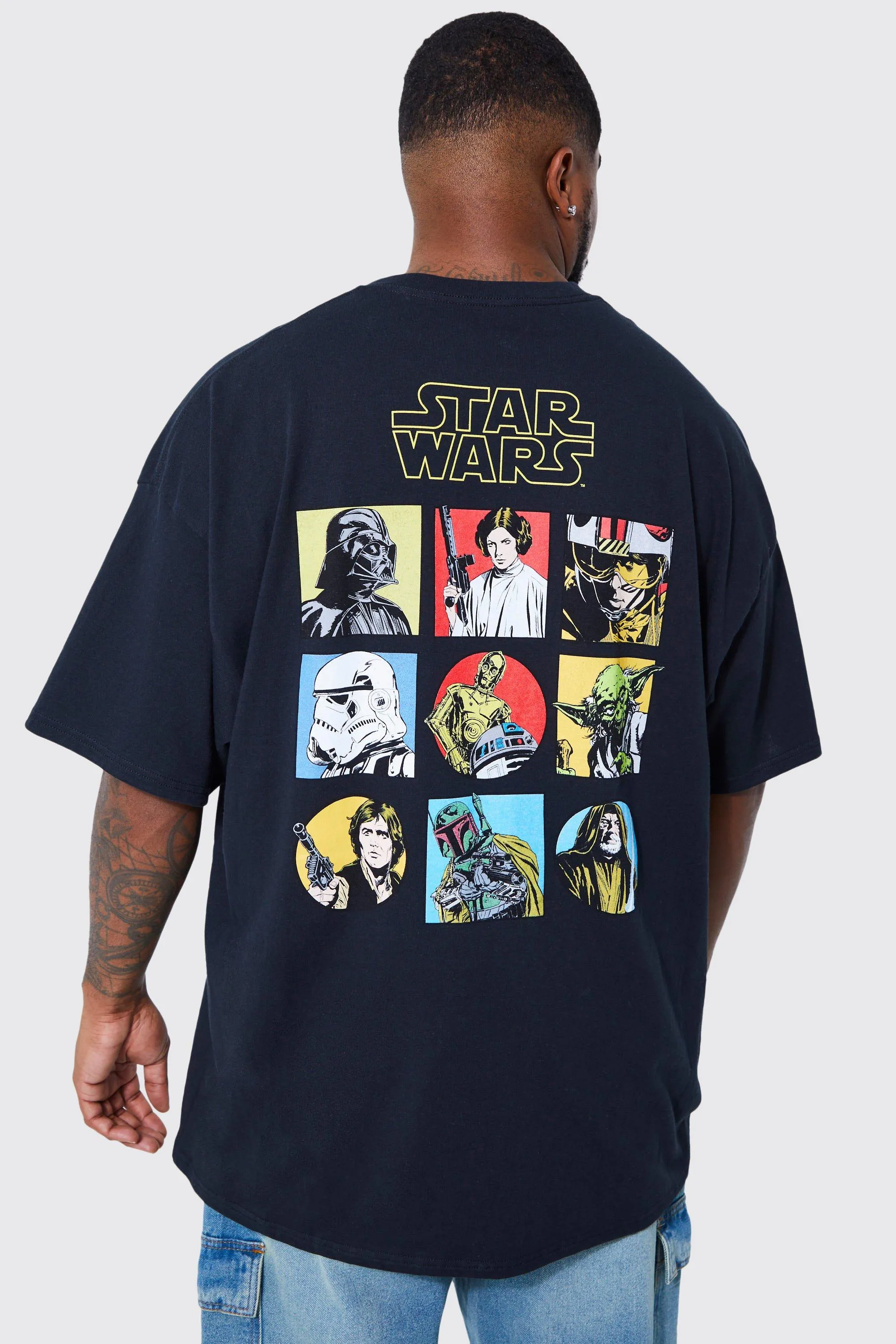 Plus Star Wars License T-shirt