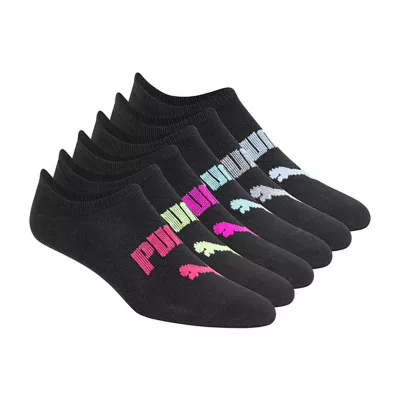 PUMA 6 Pair Liner Socks - Womens