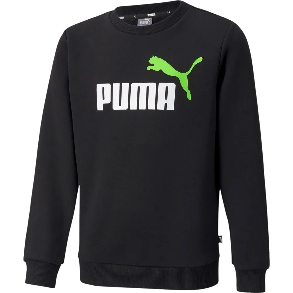 Puma - ESS+ 2 Col Big Logo Sweatshirt Kids puma black