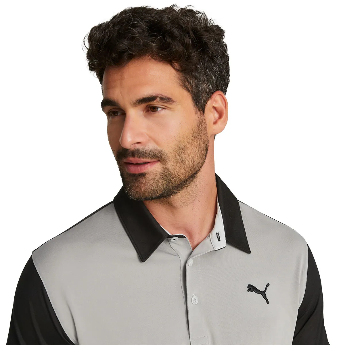 PUMA Men's CLOUDSPUN Colourblock Golf Polo Shirt