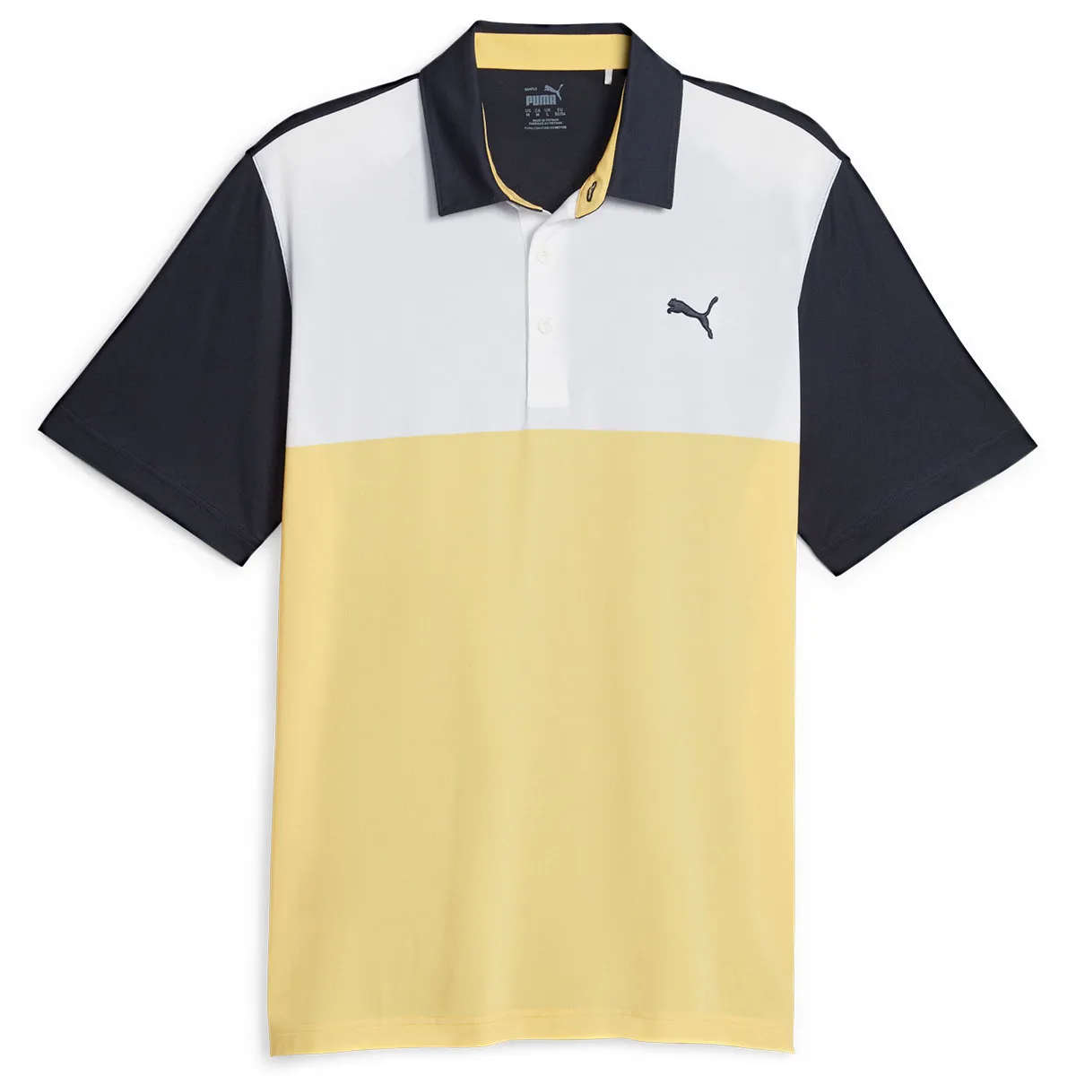 PUMA Men's CLOUDSPUN Colourblock Golf Polo Shirt