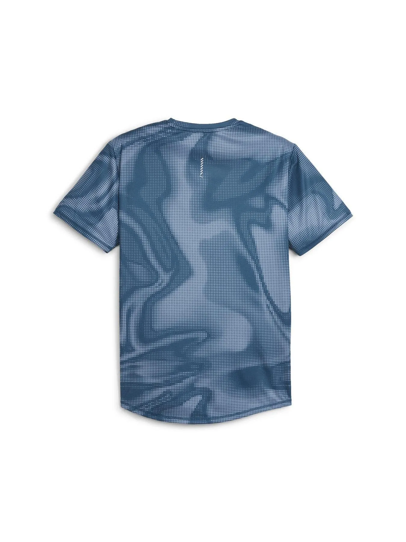 Puma Mens Running Favorite Printed Tee - Blue