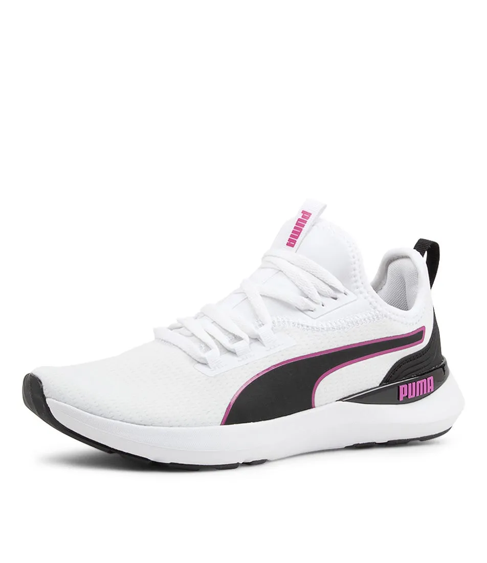 PUMA Pure Xt W White Deep Orchid Sneakers