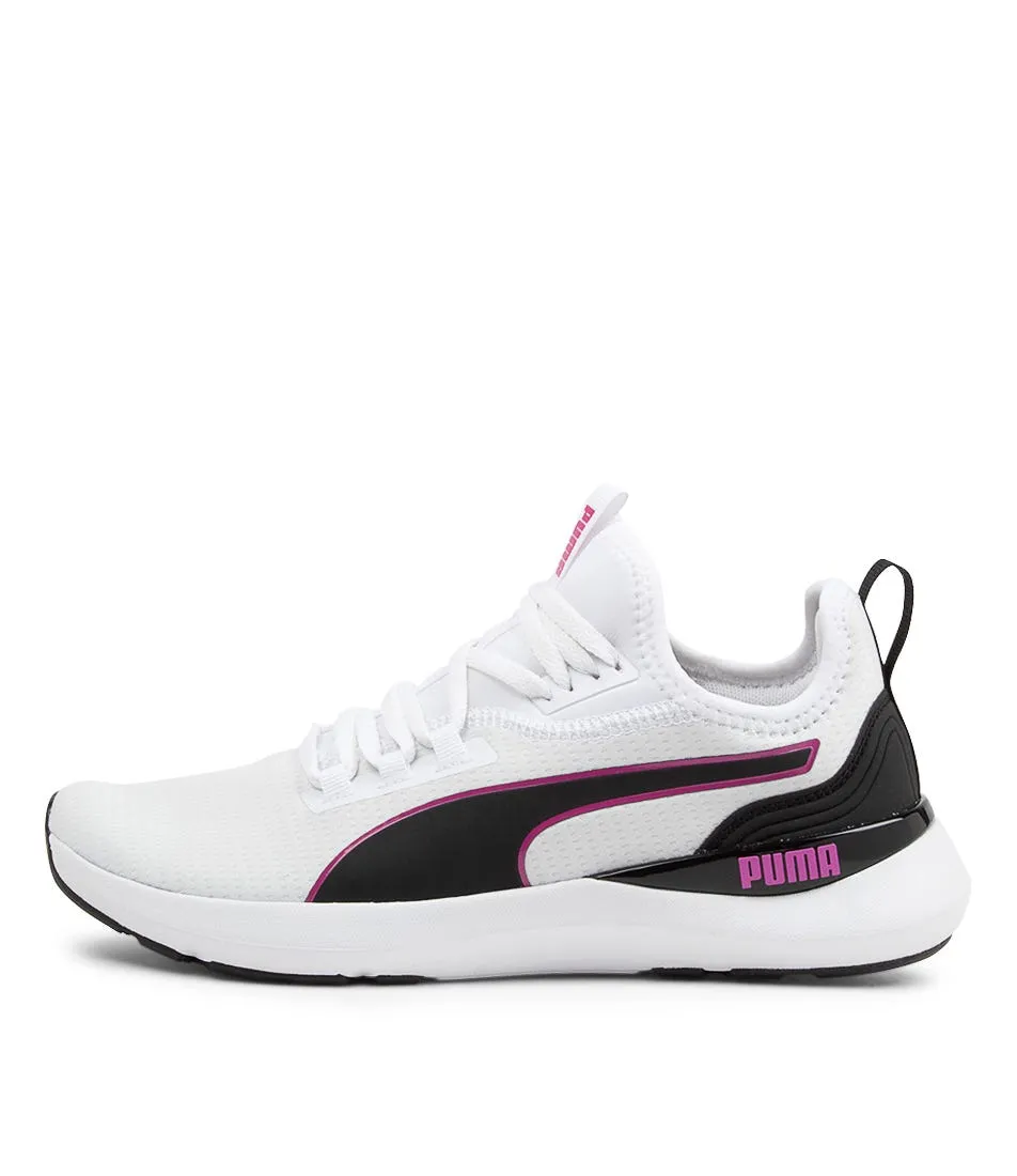 PUMA Pure Xt W White Deep Orchid Sneakers