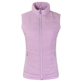 Pure Golf Solstice Ladies Golf Gilet Lilac