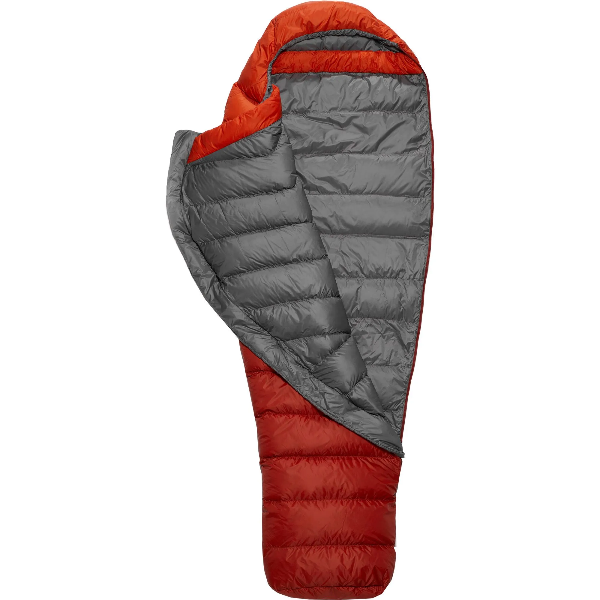 RAB - Alpine 200 Regular Down Sleeping Bag firecracker