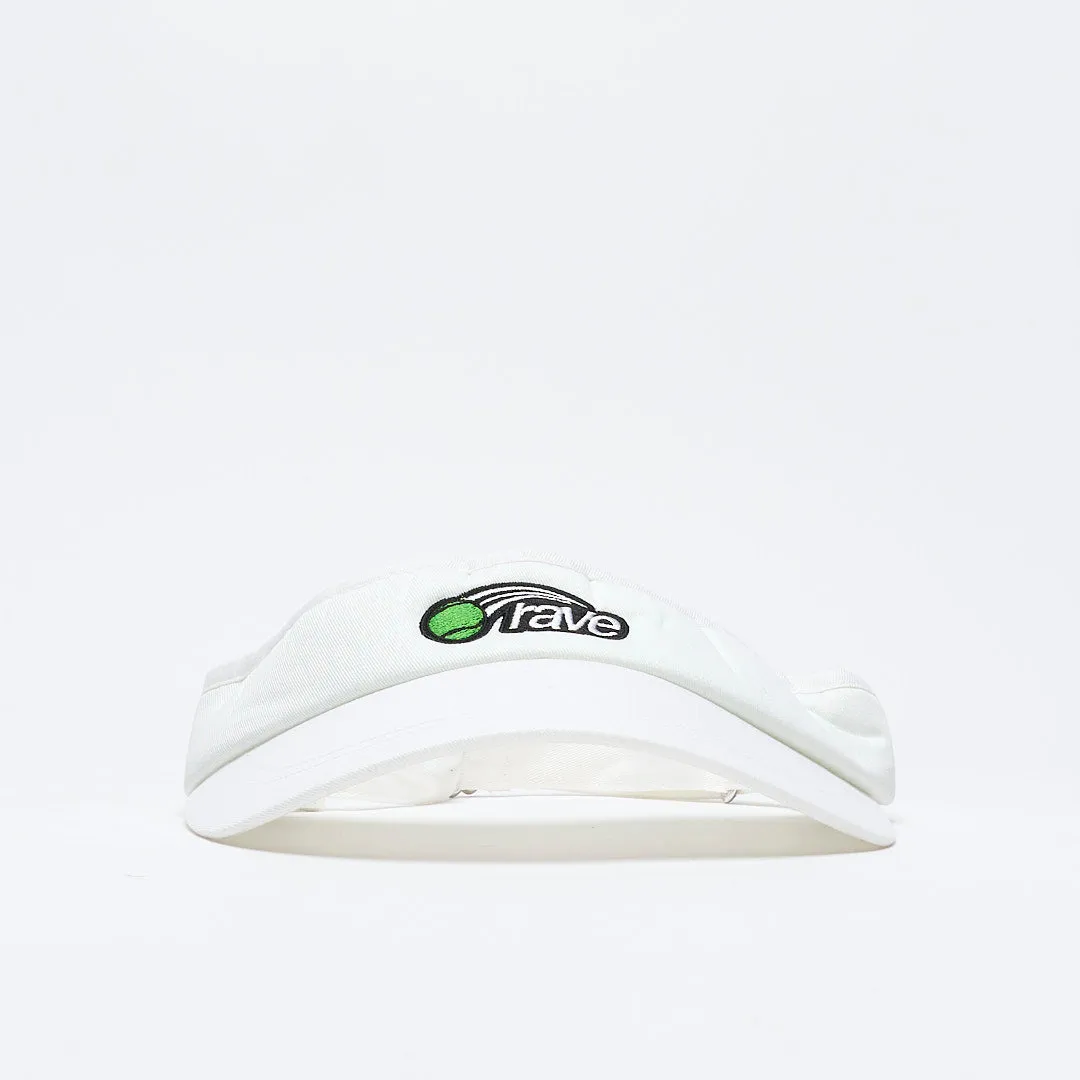 Rave Skateboards x Horah - Visor (White)