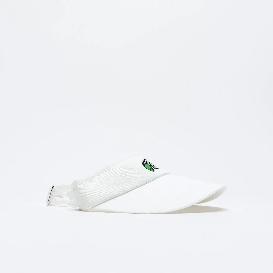 Rave Skateboards x Horah - Visor (White)