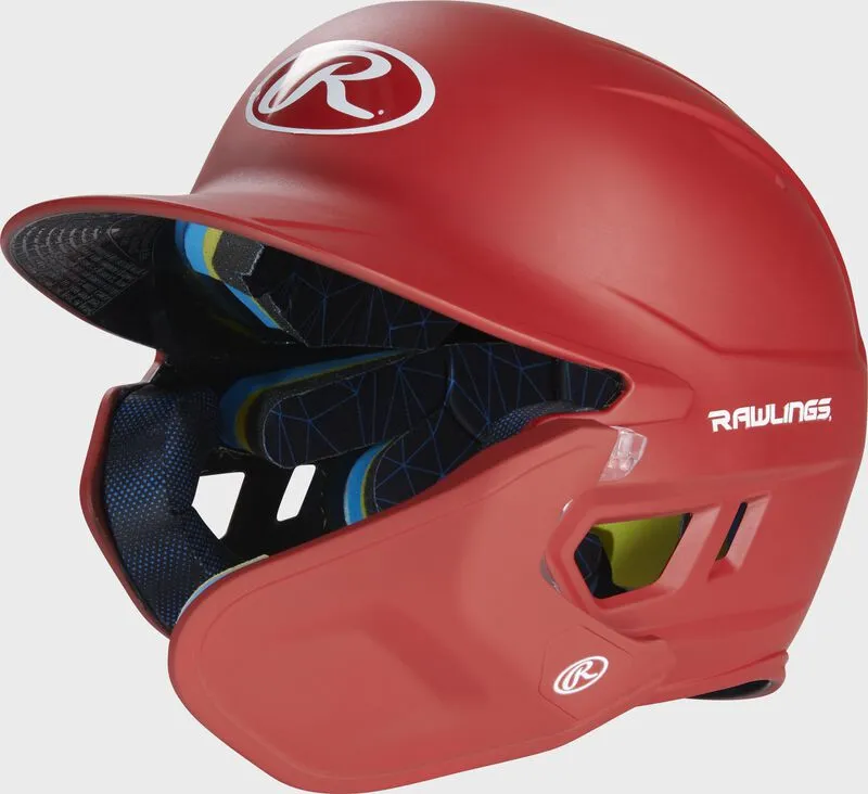 Rawlings MACH Helmet with Adjustable Extension - Left-Handed